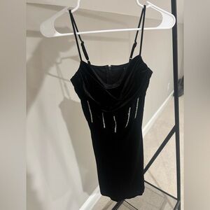 Black and silver mini dress, Windsor